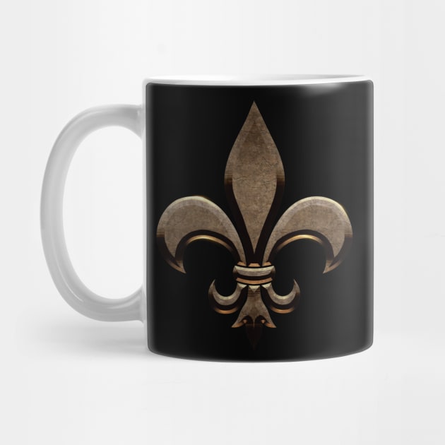 Fleur de lis Gold by SimonBreeze